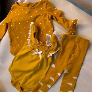 3 Piece Little Lass Baby Set